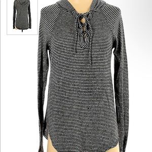 American Eagle Soft & Sexy Lace Up Hoodie